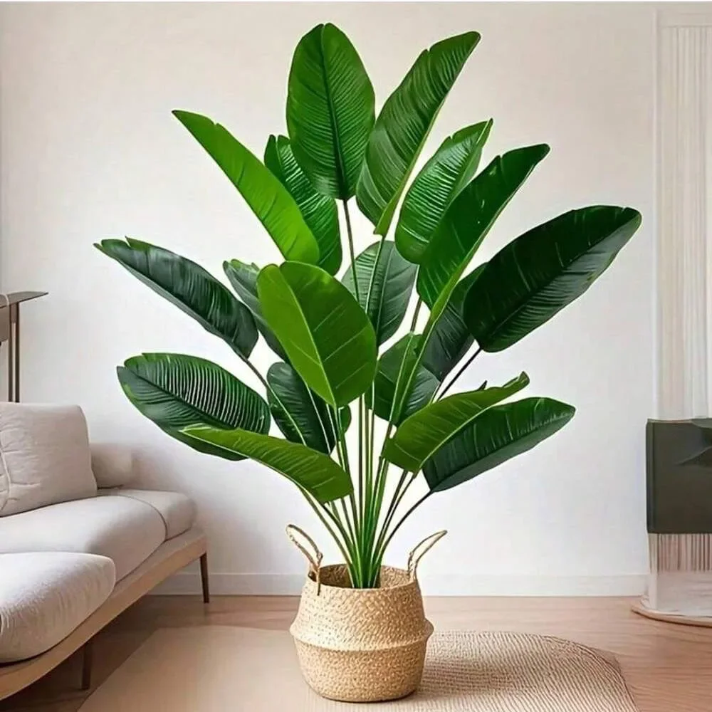 1pc 18 Leaves Artificial Plant - Dracaena Marginata recension och pris