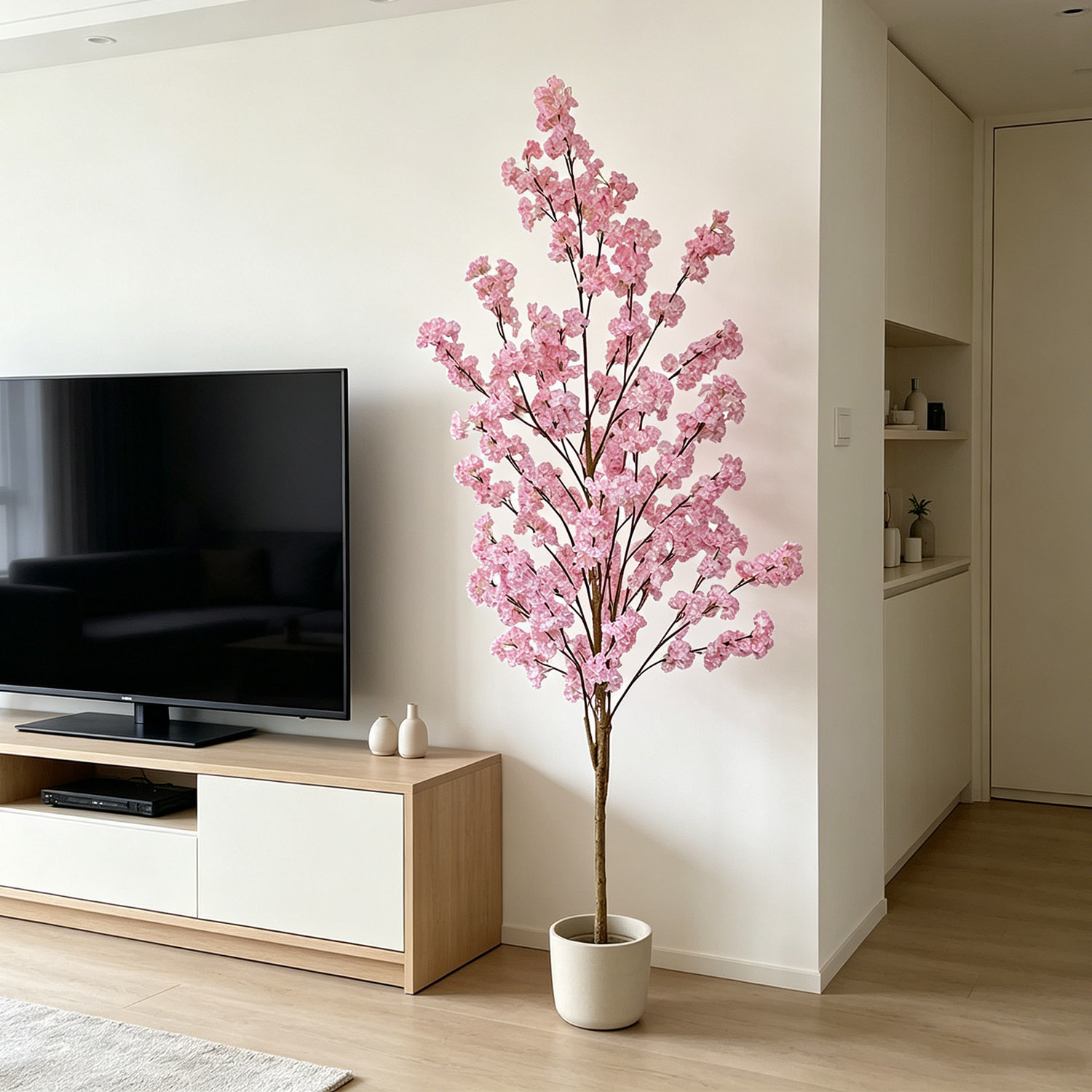 100-220cm Artificial Cherry Bl - Ficus Lyrata Tree recension och pris