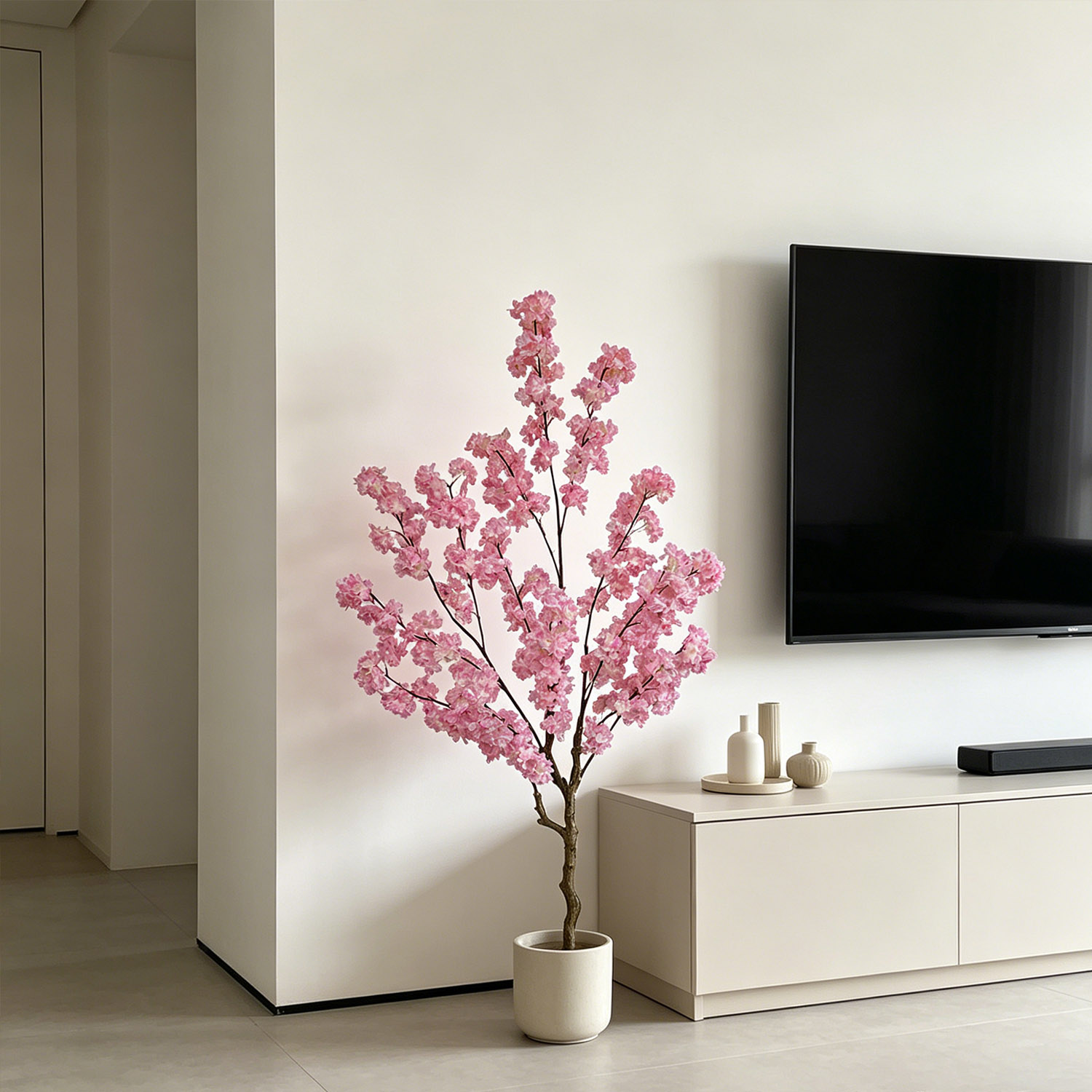 100-220cm Artificial Cherry Bl - Ficus Lyrata Tree recension och pris